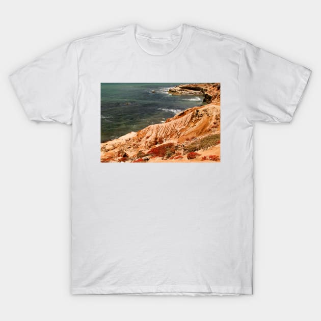 The Beaches And Tidepools Of Cabrillo - 1 © T-Shirt by PrinceJohn